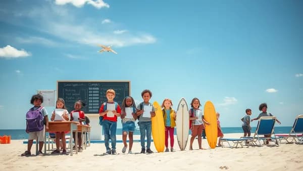 Na progu wakacji: Blaski, cienie i niespodzianki końca roku szkolnego w Polsce Cover